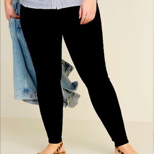 Black Jeggings - Old Navy - Women - Slip-On Style - Size 4 - NWT